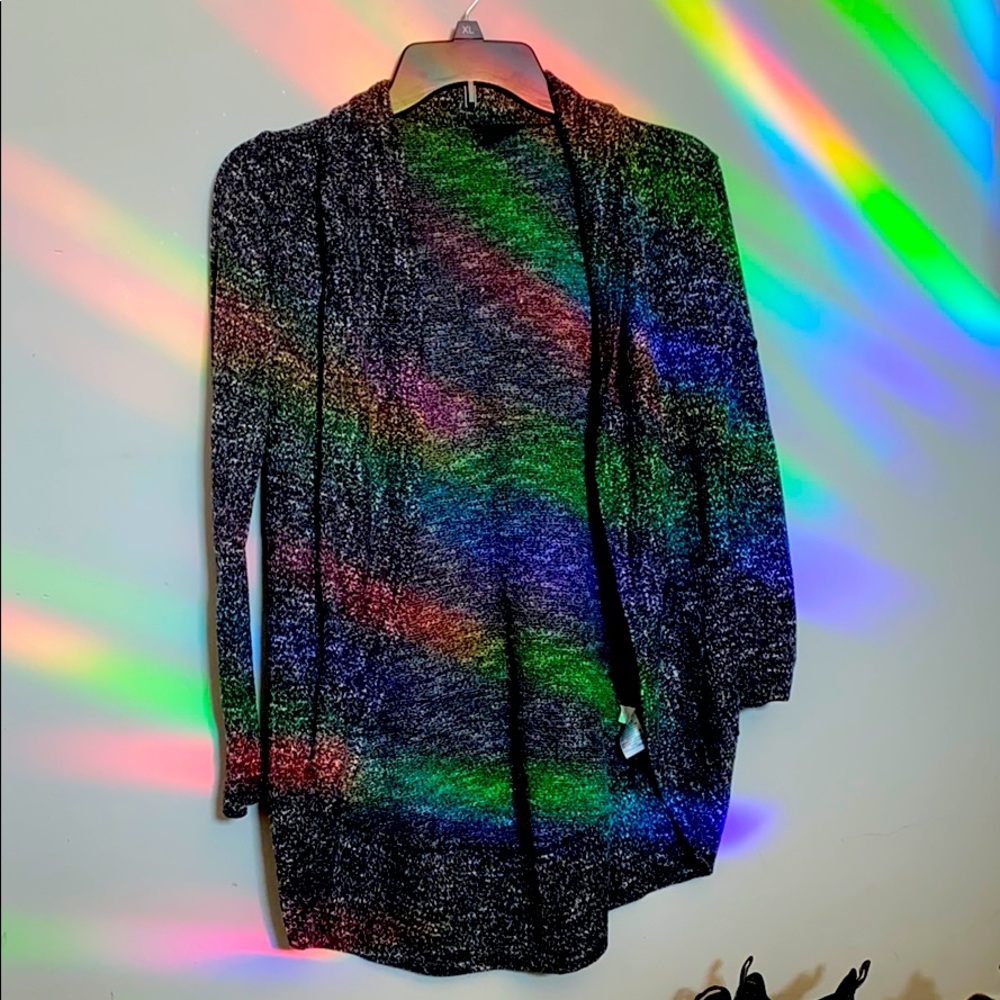 black cardigan! size xs